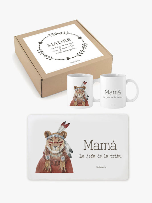 Caja Desayuno Madre Leona India