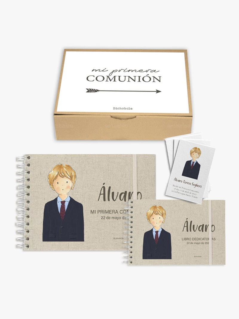 Pack Caja Comunión Niño