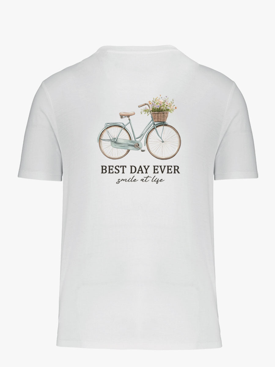Camiseta Adulto Bici Azul