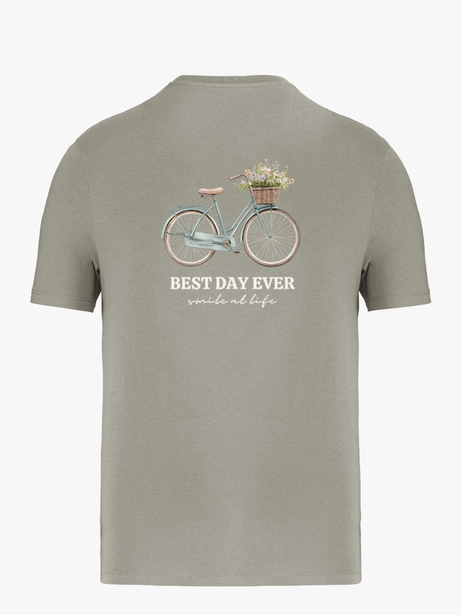 Camiseta Adulto Bici Azul