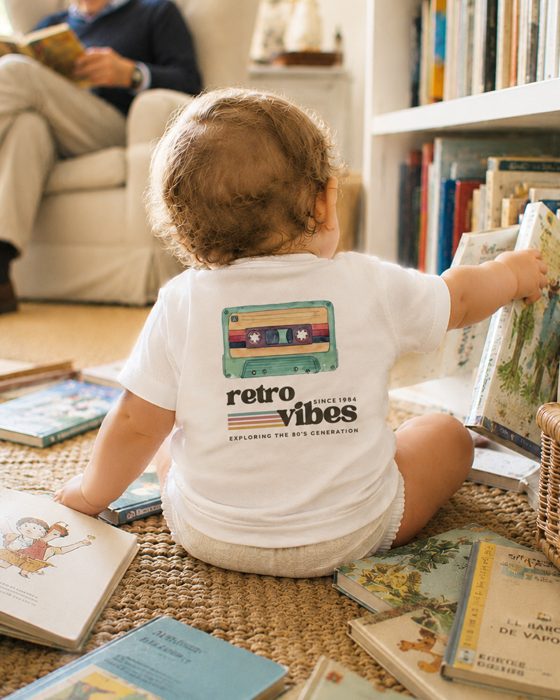 Camiseta Bebé Cassette