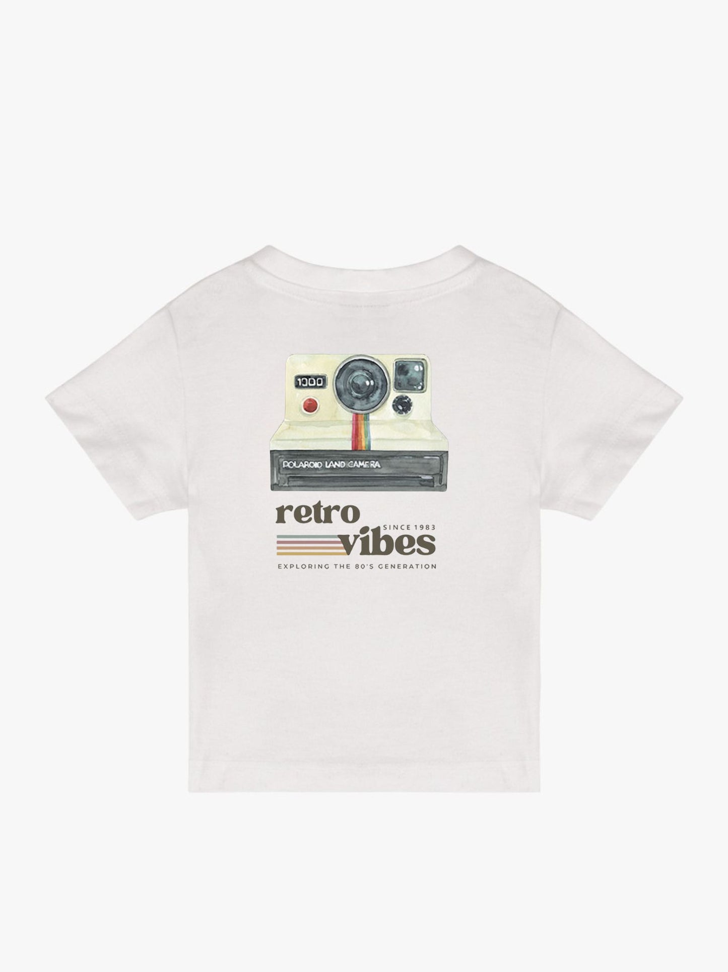 Camiseta Bebé Cámara