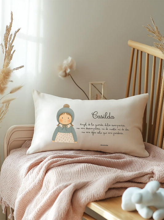 Cojín Ángel de la Guarda Casilda