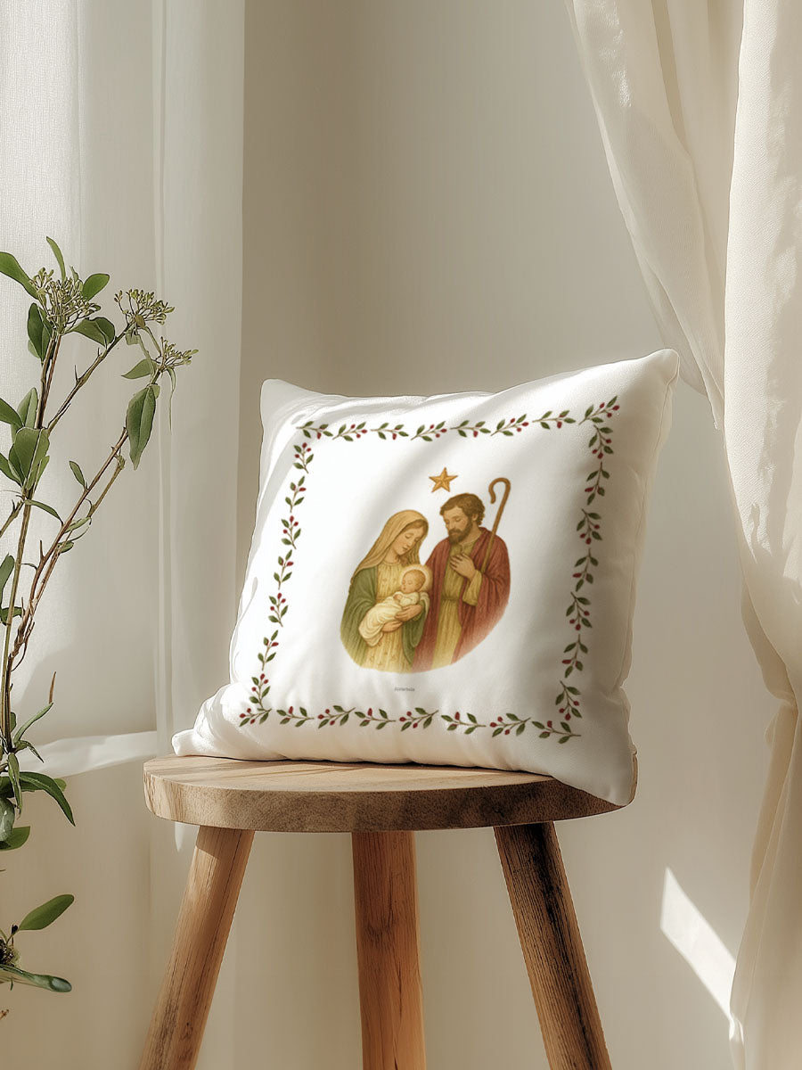 Cojín Cuadrado Sagrada Familia