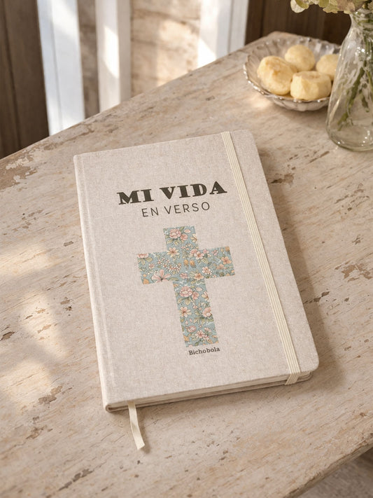 Cuaderno Vida Cruz Jardín