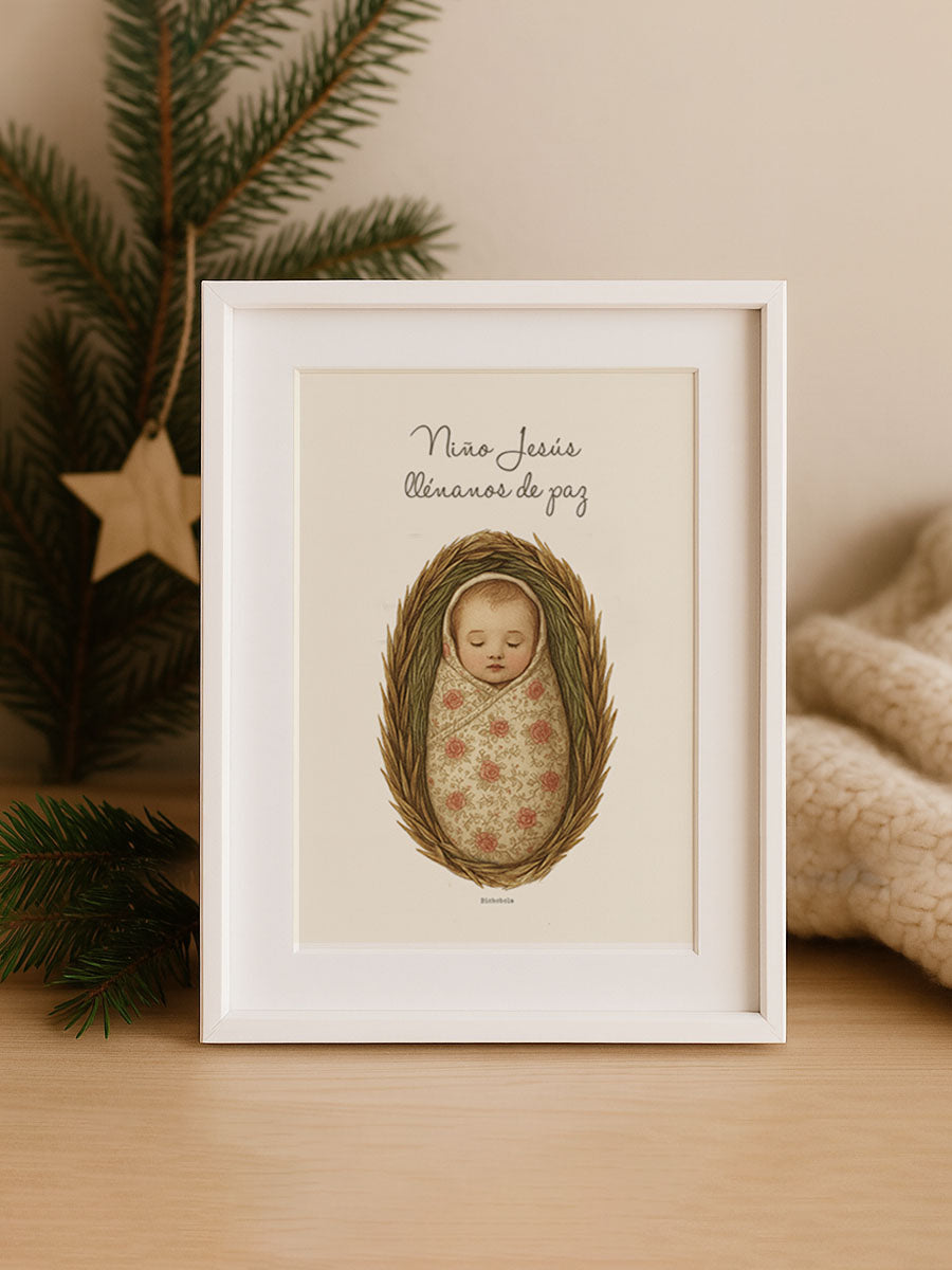 Cuadro Niño Jesús paz