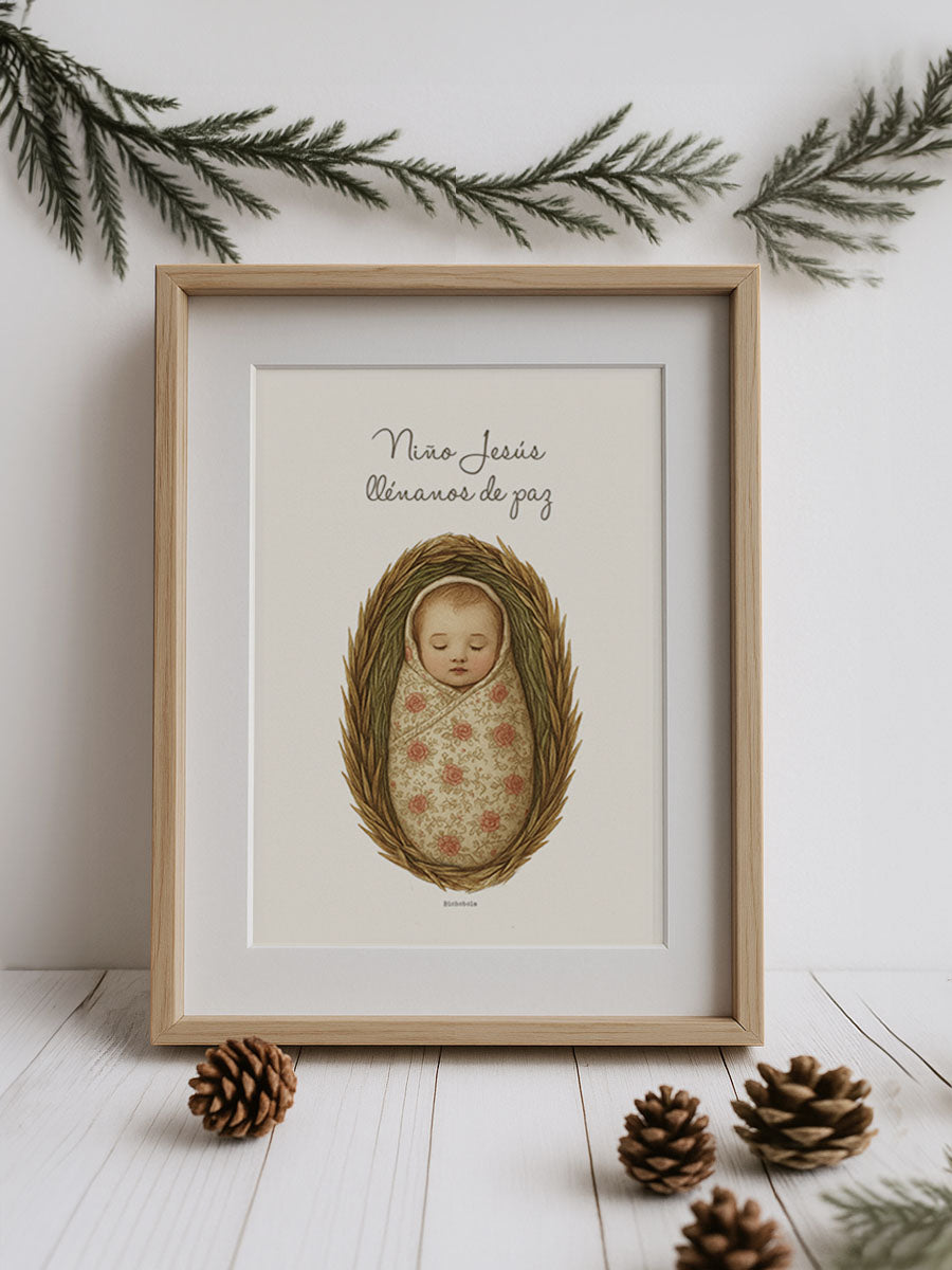 Cuadro Niño Jesús paz