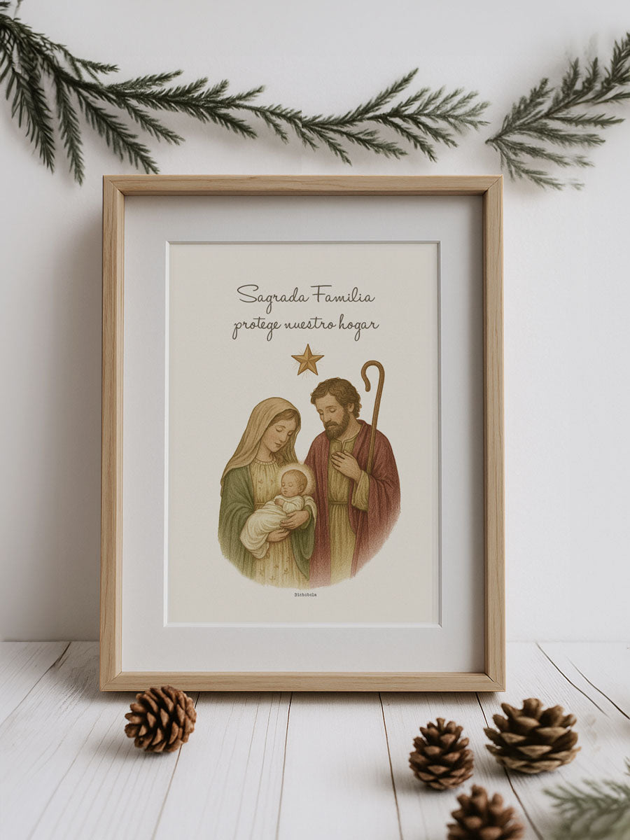 Cuadro Sagrada Familia Protegenos