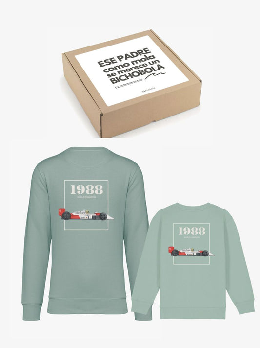 Caja Sudaderas Iguales Padre e Hijo Senna