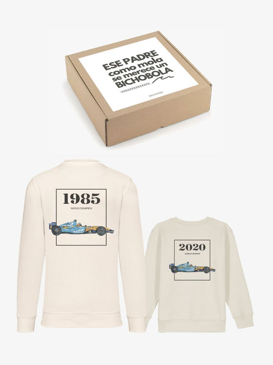 Caja Sudaderas Iguales Padre e Hijo Alonso