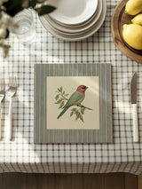 Mantel Cuadrado Pájaro Tangara