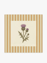 Mantel Cuadrado Flores Cardo