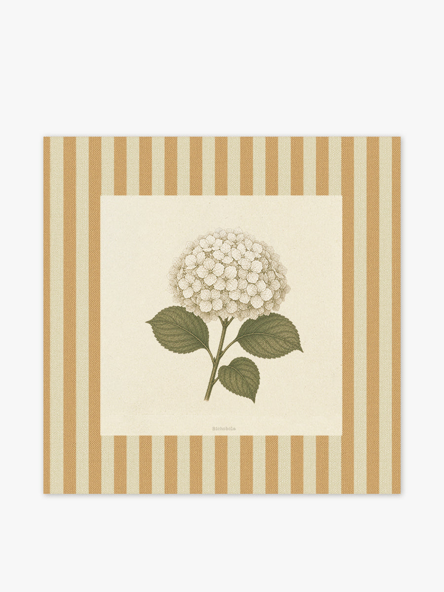 Mantel cuadrado Flores Hortensia