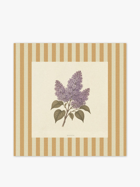 Mantel cuadrado Flores Lila