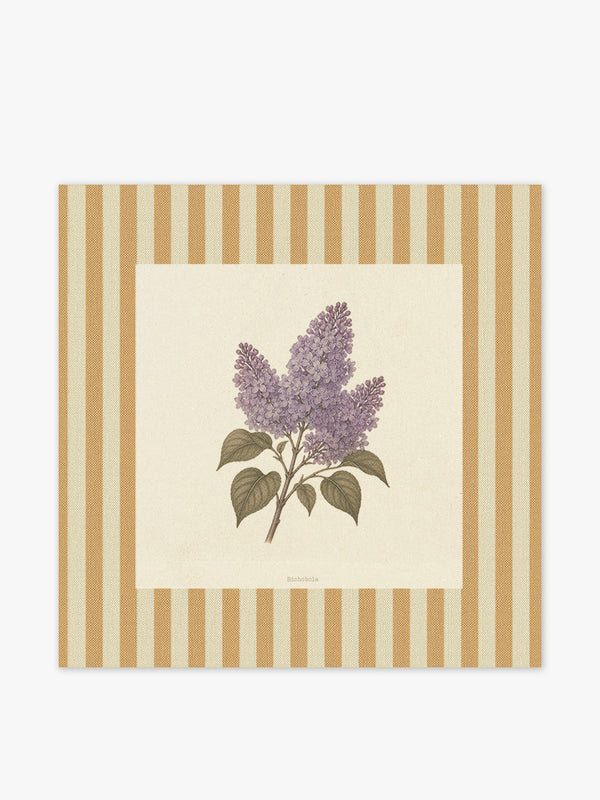 Mantel Cuadrado Flores Lila