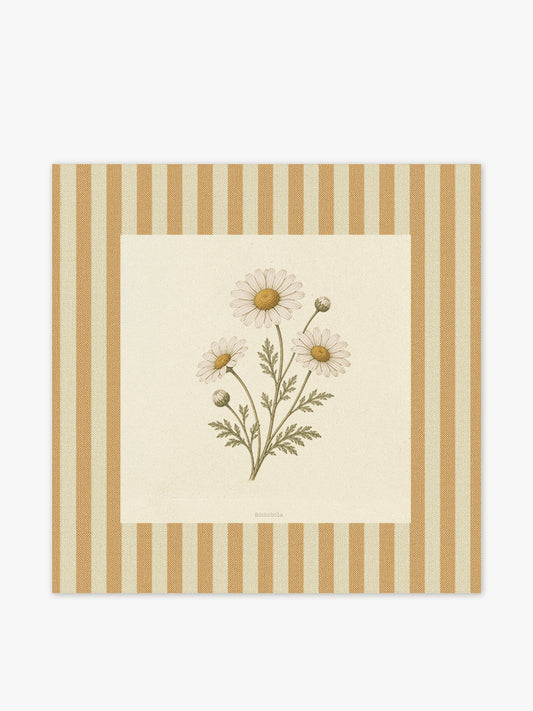 Mantel cuadrado Flores Margarita
