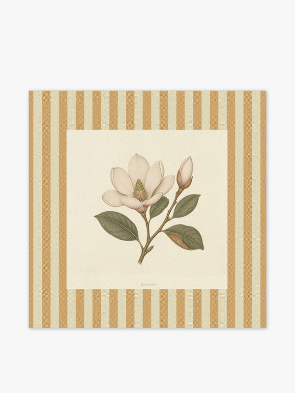 Mantel Cuadrado Flores Magnolia