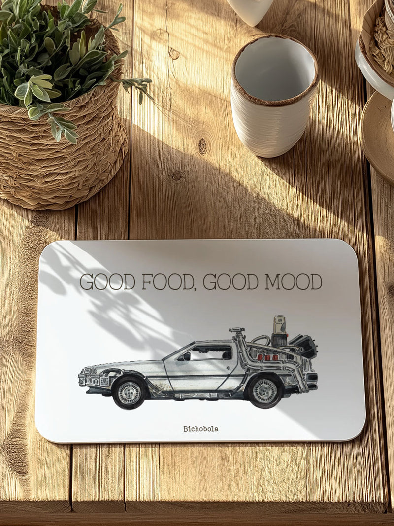 Mantel Good Food DeLorean
