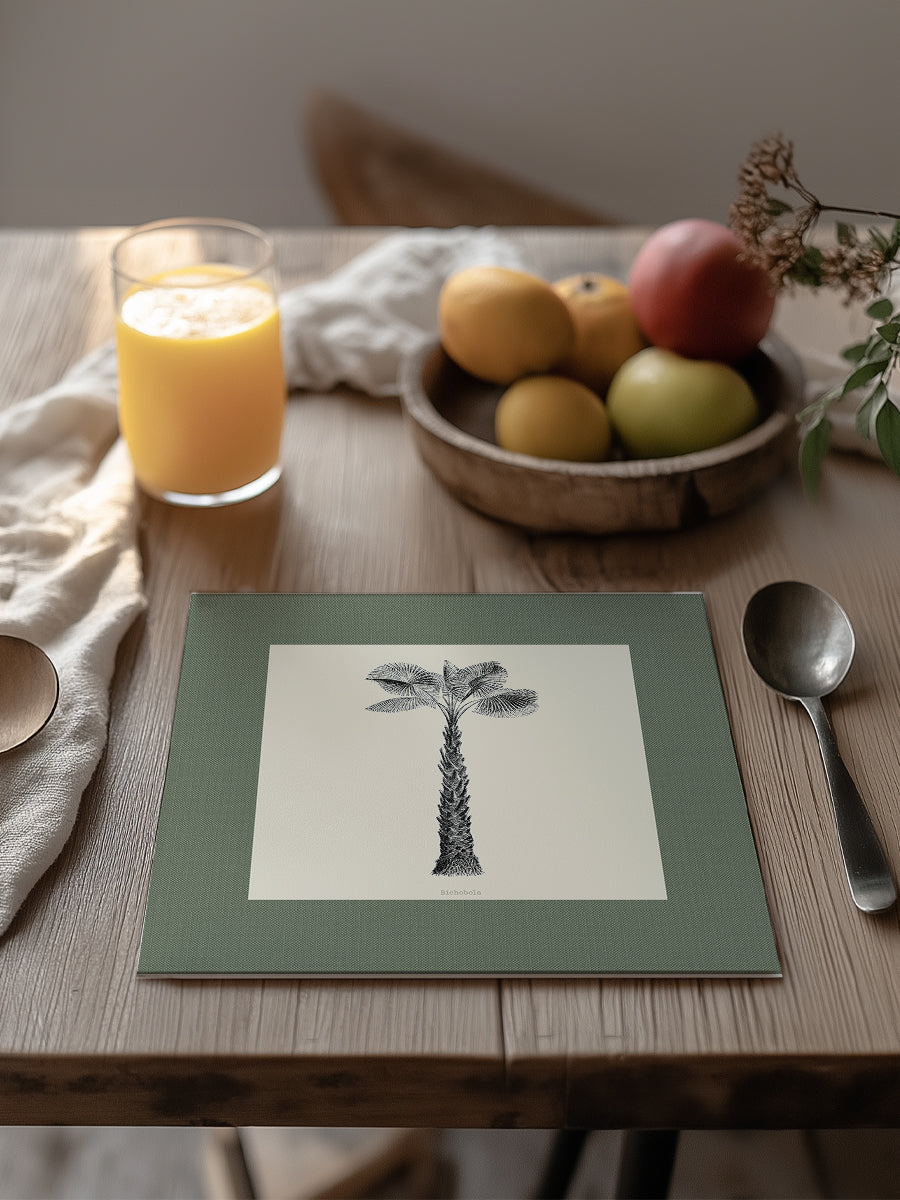Mantel cuadrado Palmera V