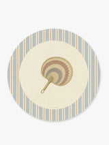 Mantel Redondo Summer Rayas Abanico