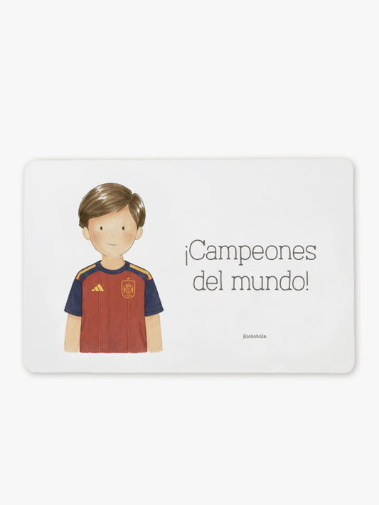 Mantel Fútbol Selección Española Luis