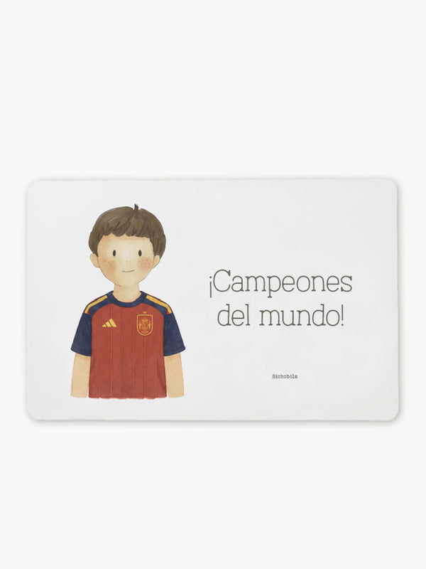 Mantel Fútbol Selección Española Guille