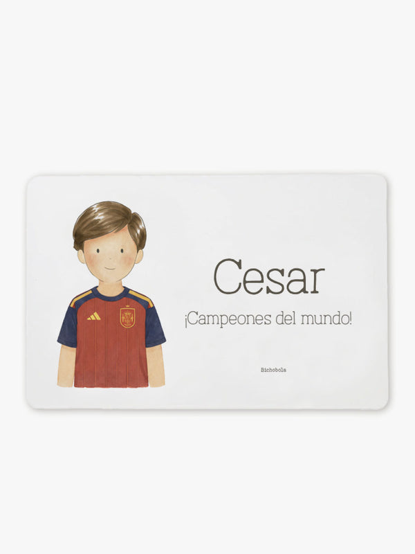 Mantel Fútbol Selección Española Luis