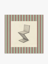 Mantel Cuadrado Silla Zig Zag