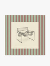 Mantel Cuadrado Silla Wassily