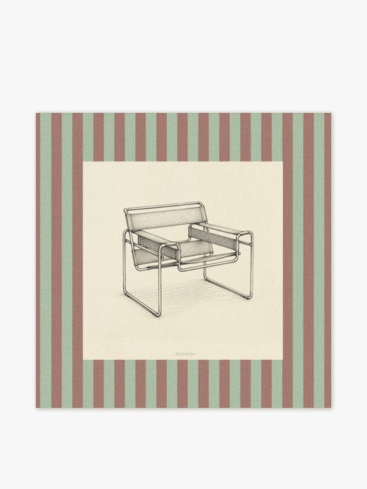 Mantel Cuadrado Silla Wassily