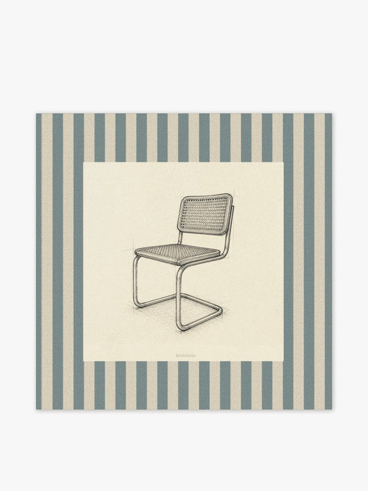 Mantel cuadrado Silla Cesca