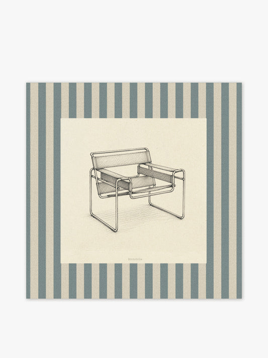 Mantel cuadrado Silla Wassily