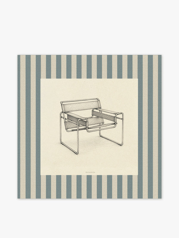 Mantel Cuadrado Silla Wassily