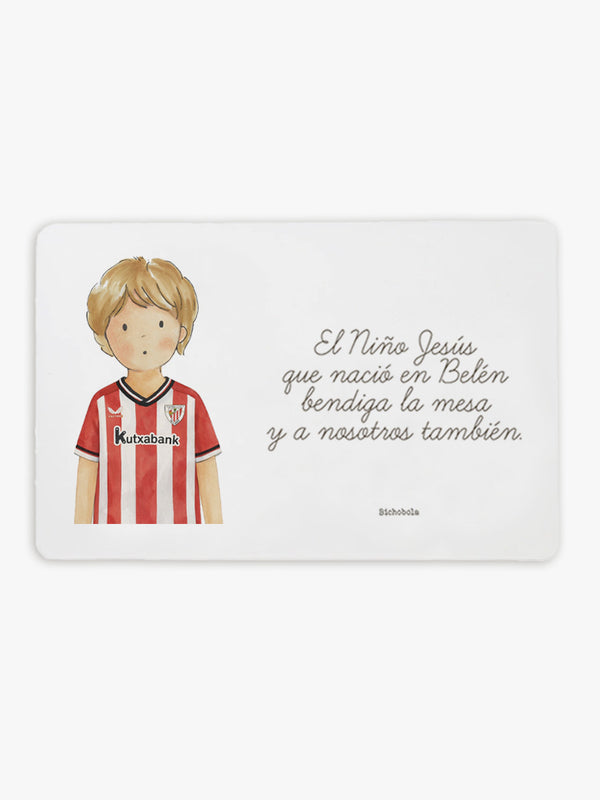 Mantel Fútbol Athletic Club Niño