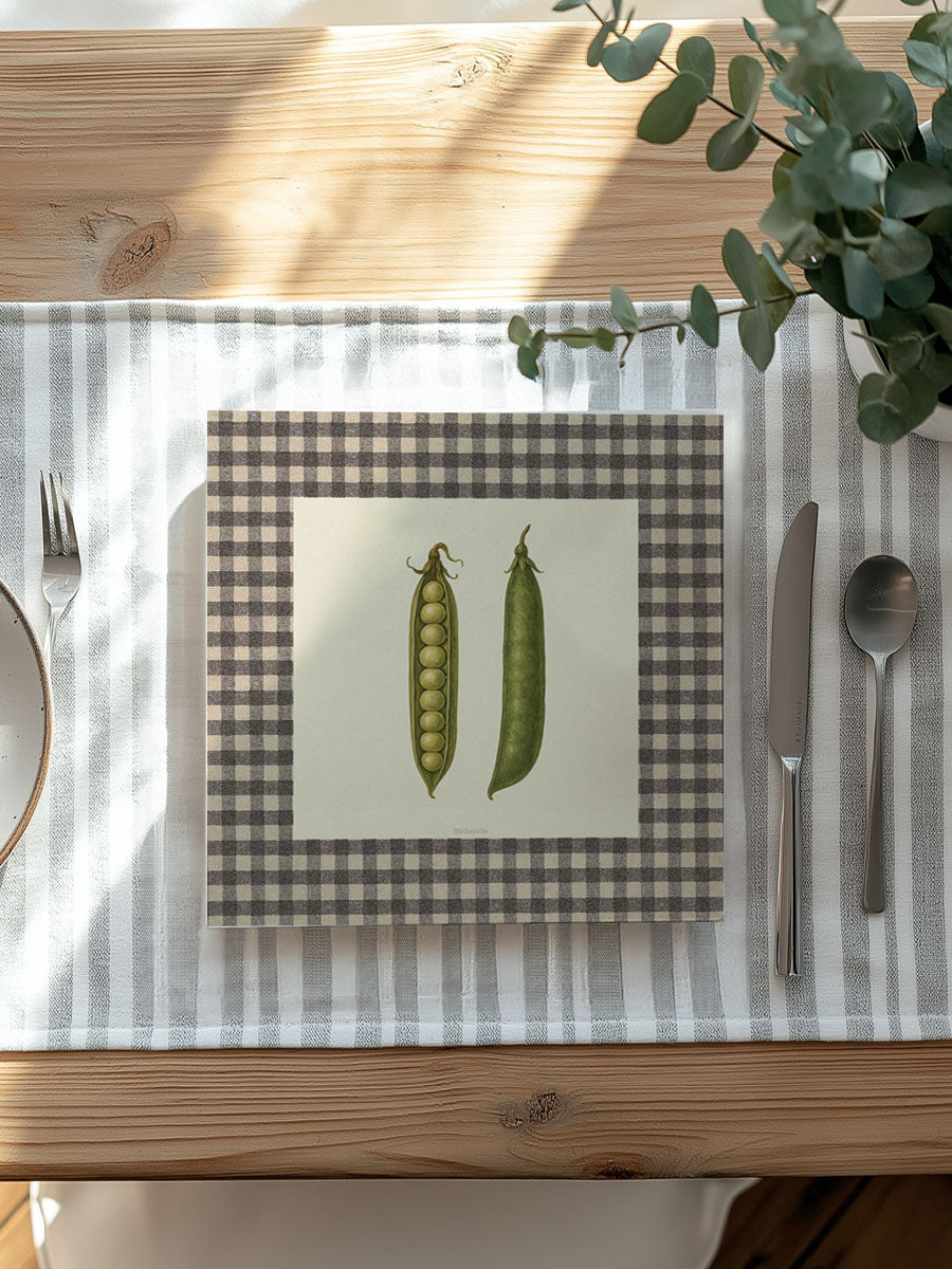 Mantel cuadrado Frutas y verduras X