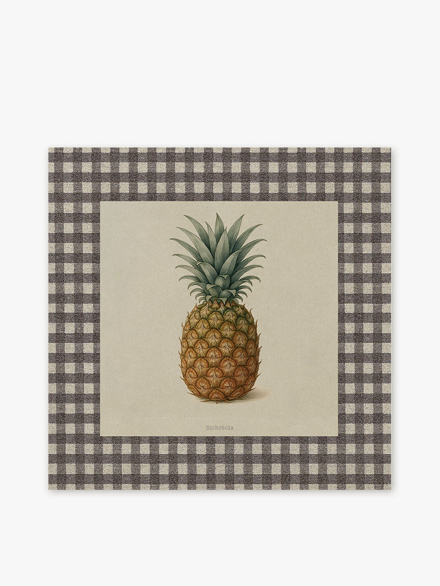 Mantel cuadrado Frutas y verduras XVI