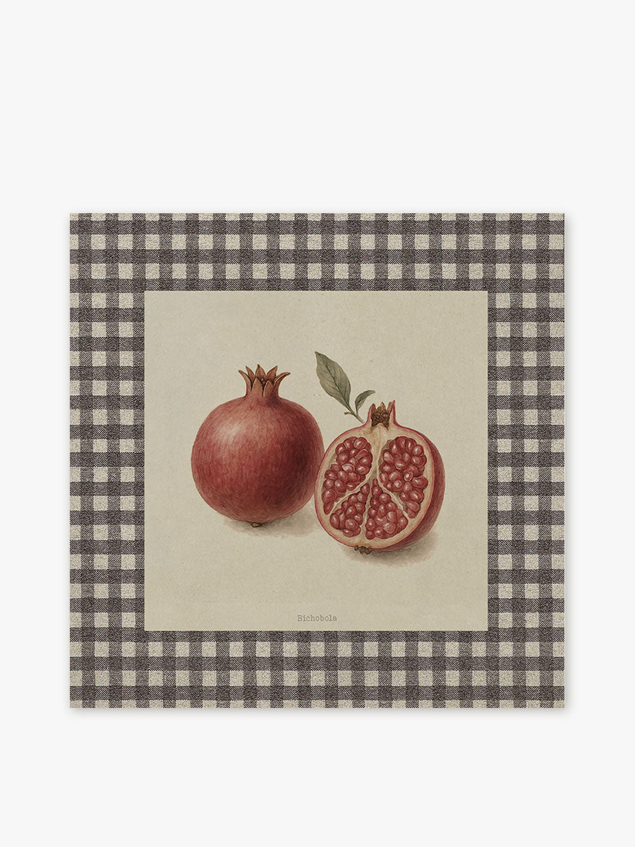 Mantel cuadrado Frutas y verduras IV