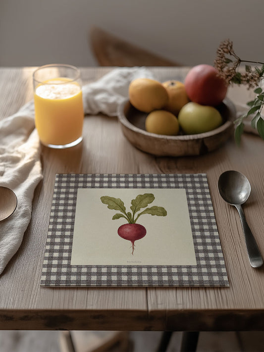 Mantel cuadrado Frutas y verduras VIII