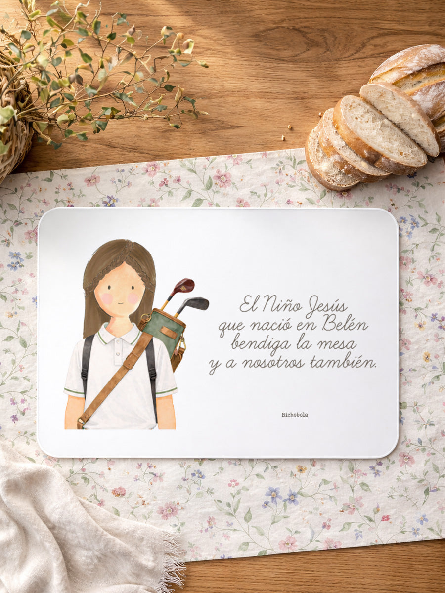 Mantel Golf Niña