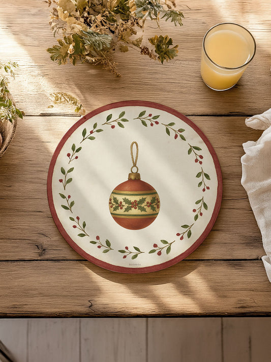 Mantel Redondo Bayas Bola