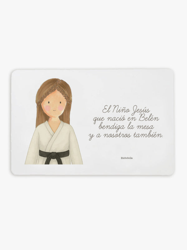 Mantel Judo Niña
