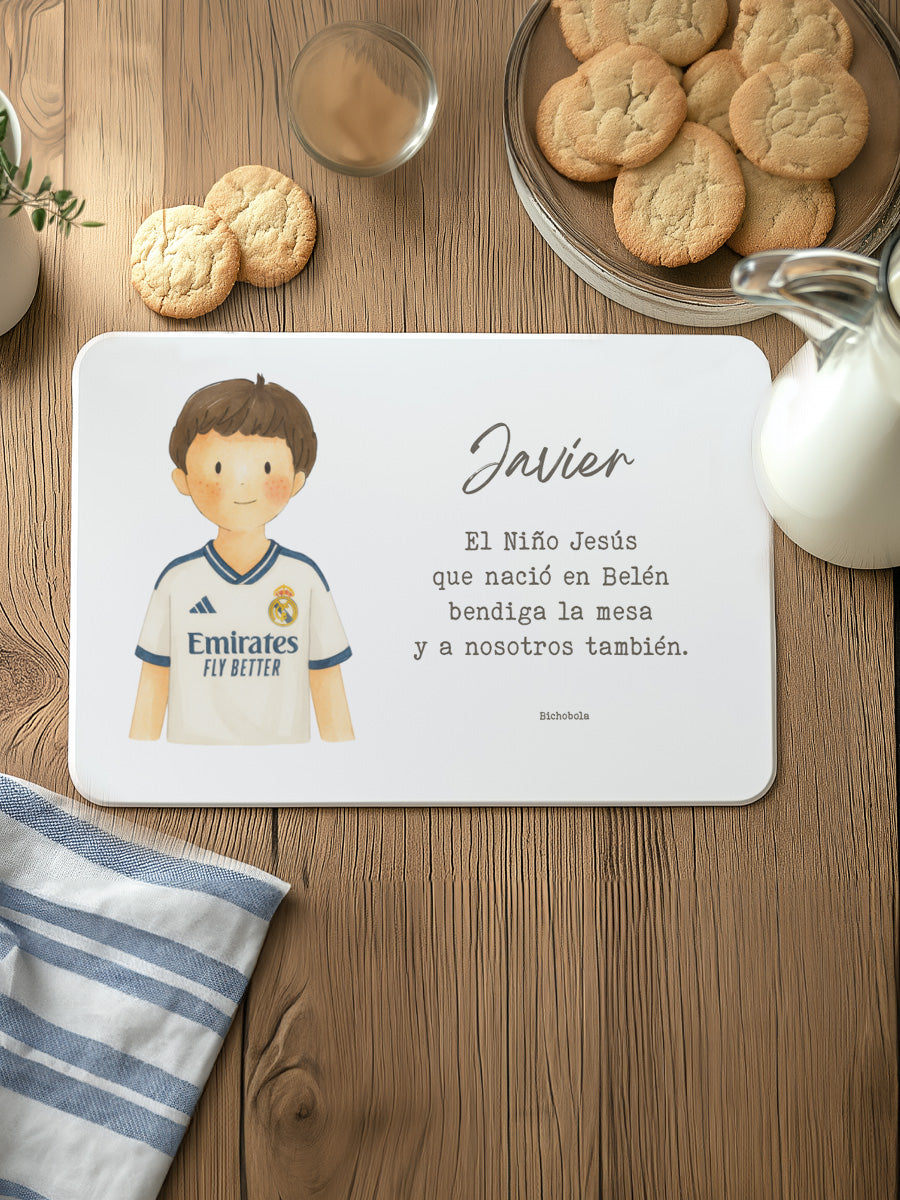 Mantel Fútbol Real Madrid Niño
