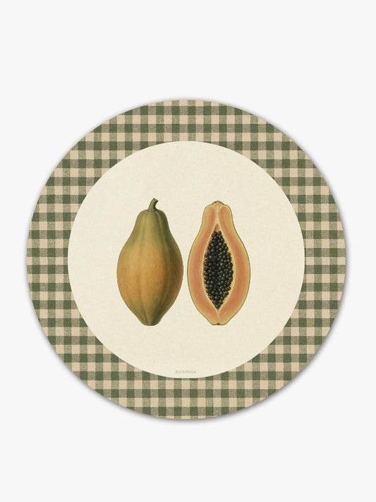 Mantel Redondo Papaya