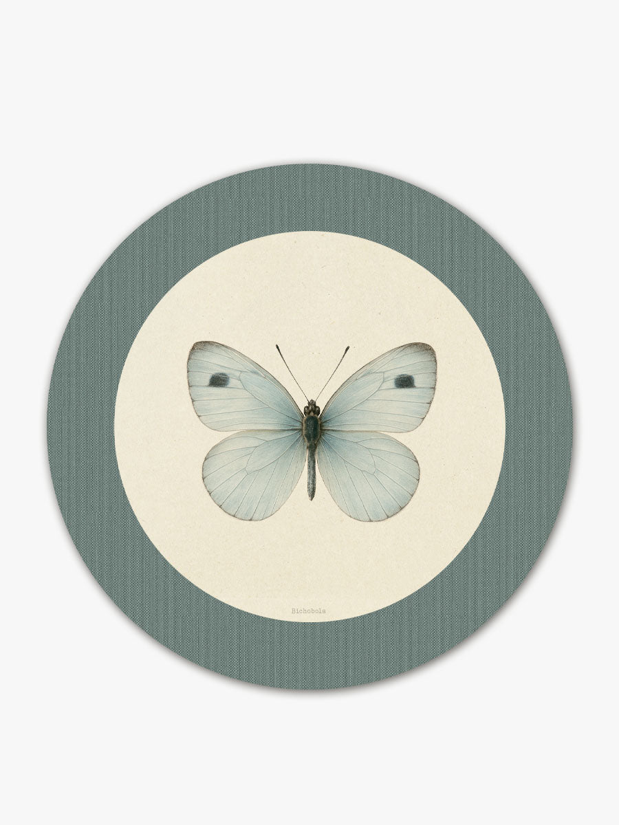 Mantel Redondo Mariposas X