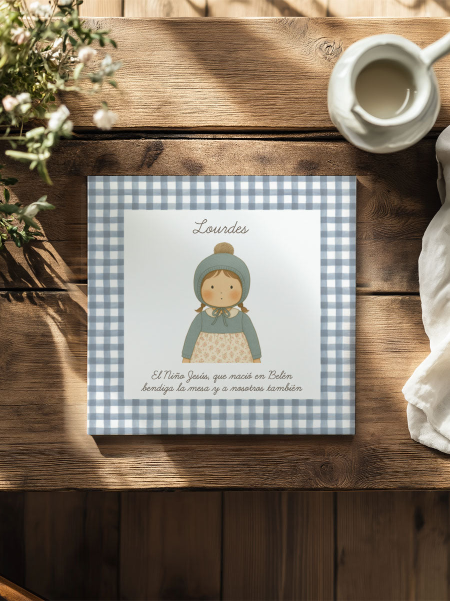 Mantel Bendición Vichy Casilda