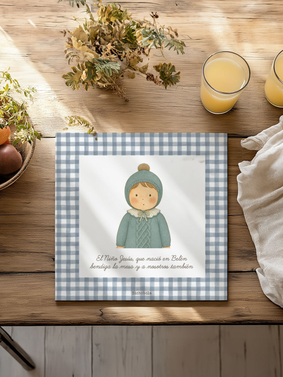 Mantel Bendición Vichy Pablo