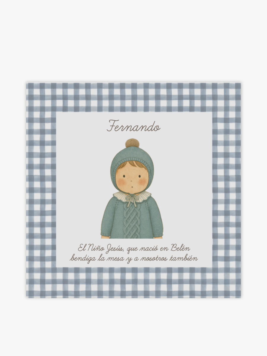 Mantel Bendición Vichy Pablo