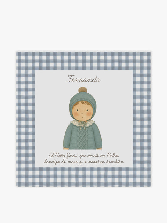 Mantel Bendición Vichy Pablo