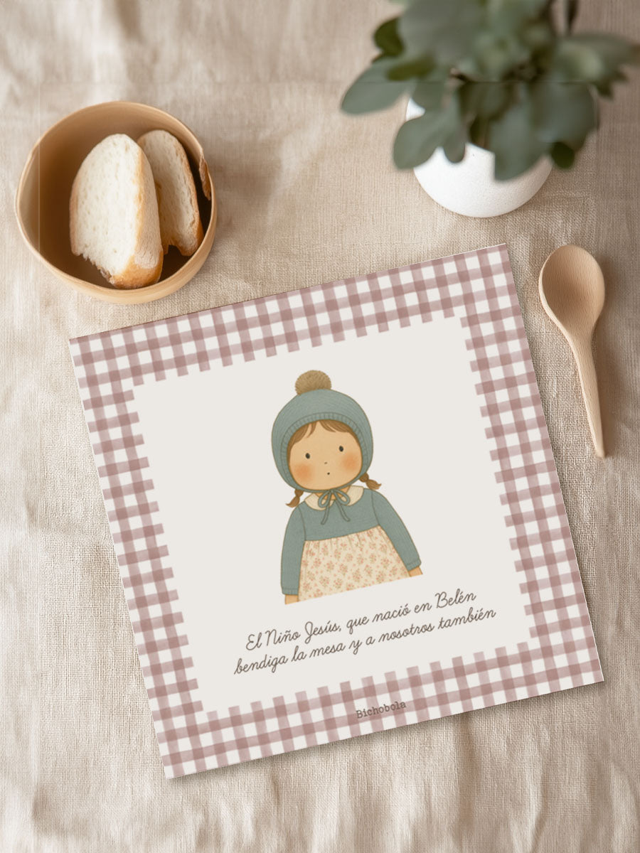 Mantel Bendición Vichy Casilda