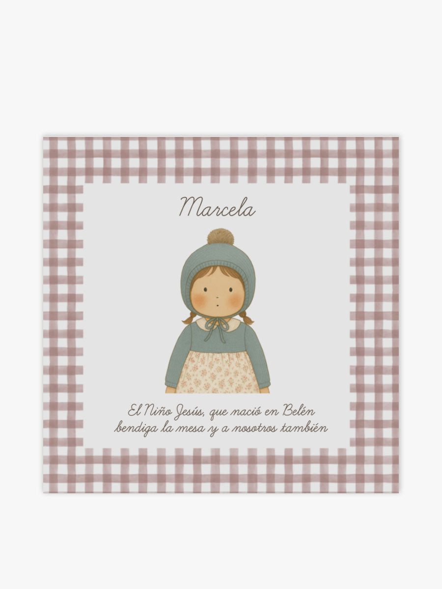 Mantel Bendición Vichy Casilda